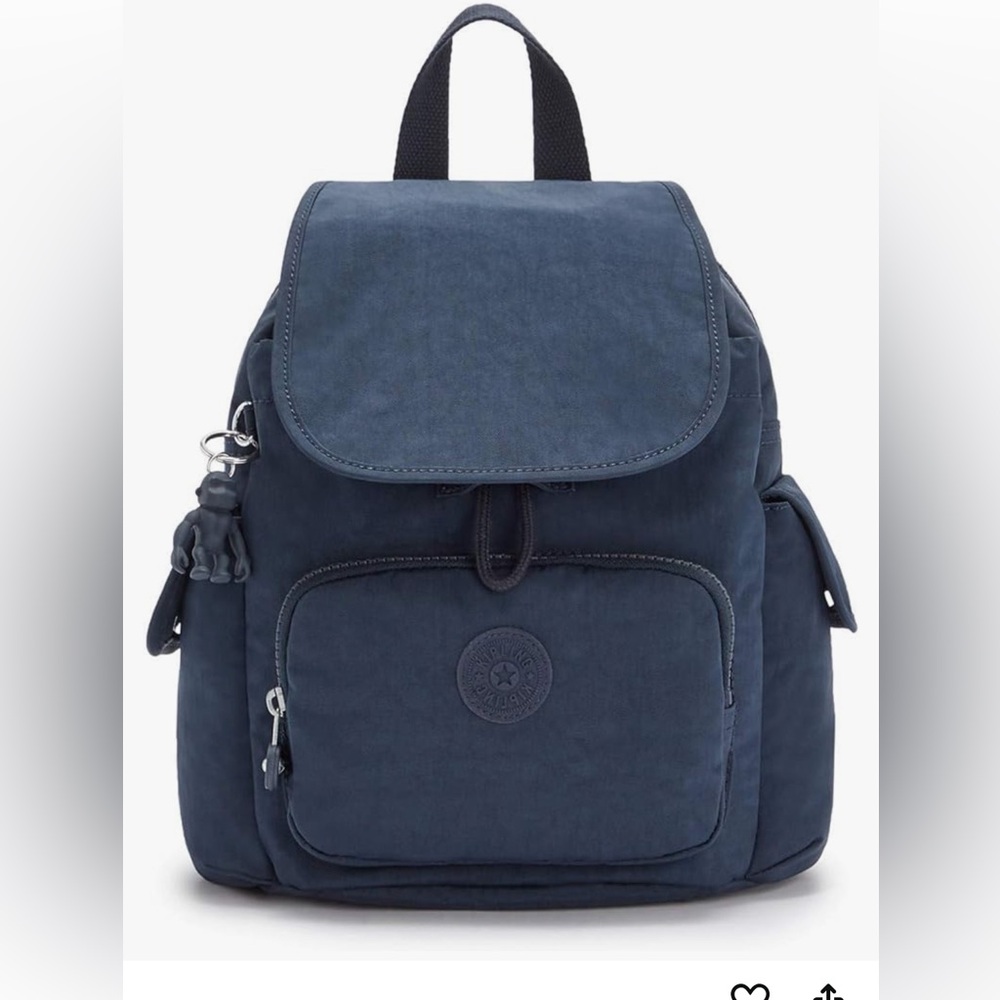Kipling City backpack navy blue